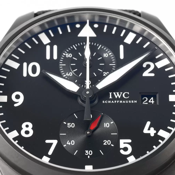 APS공장 IWC 파일럿 워치 크로노그래프 탑건 44mm IW389001
