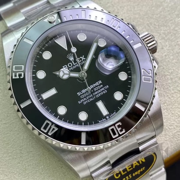 클린공장 롤렉스 신형 서브마리너 데이트 검판 41mm 126610LN
