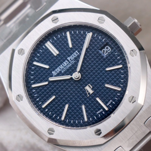 ZF공장 오데마피게 로얄오크 플라잉 블루 다이얼 SS 브레이슬릿 39mm 15202ST