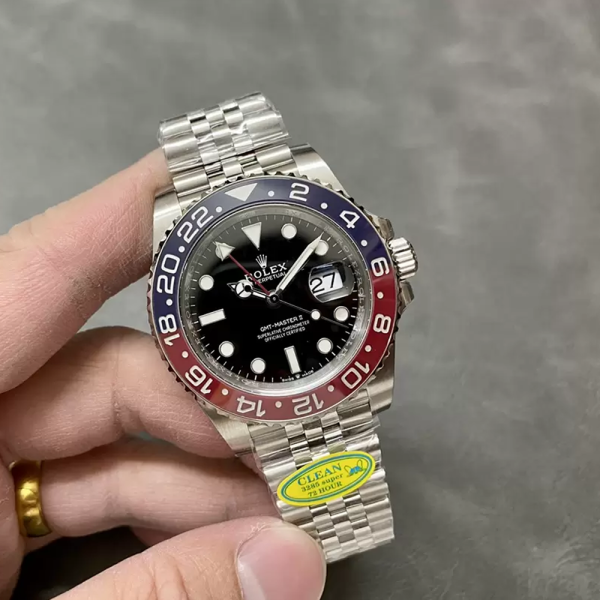 클린공장 롤렉스 GMT 마스터2 펩시걸 쥬빌레 브레이슬릿 40mm V3버전 126710 BLRO