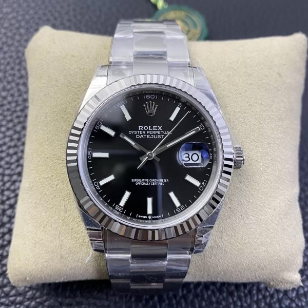 VS공장 롤렉스 데이저스트 검판 다이얼 바인덱스 SS 오이스터 41mm 126334