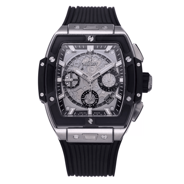 BBF공장 위블로 스피릿 오브 빅뱅 블랙 티타늄 러버 스트랩 42mm 641.NM.0173.LR
