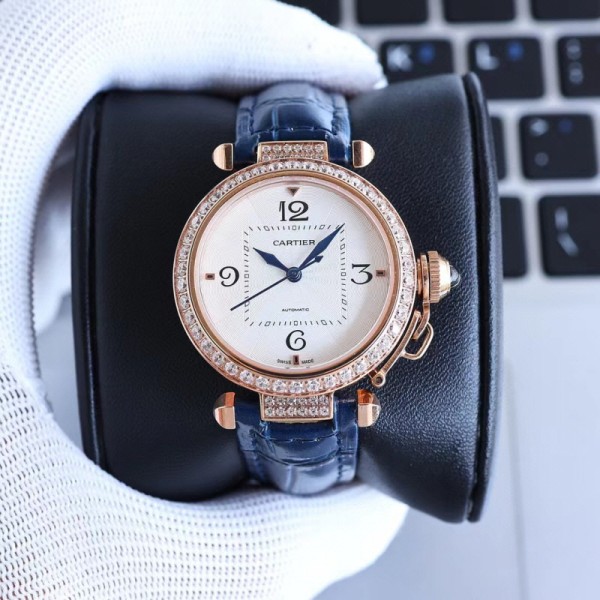 [premium]3K공장 CARTIER 까르띠에 파샤 드 까르띠에 35MM 오토매틱 워치 WJPA0012 2COLOR