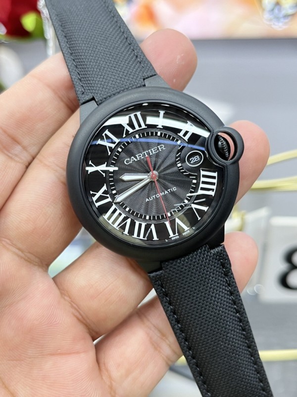 [premium] CARTIER 까르띠에 발롱 블루 오토매틱 워치 WSBB0015