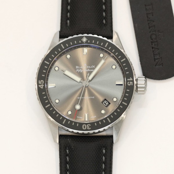 GF공장 블랑팡 피프티 패덤즈 스틸 새틴 프로스티드 43mm 5100B-1110-B52A