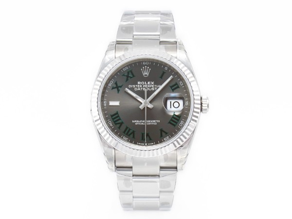 VS공장 롤렉스 데이저스트 그레이 윔블던 로만 다이얼 SS 오이스터 41mm 최신 V2버전 126334